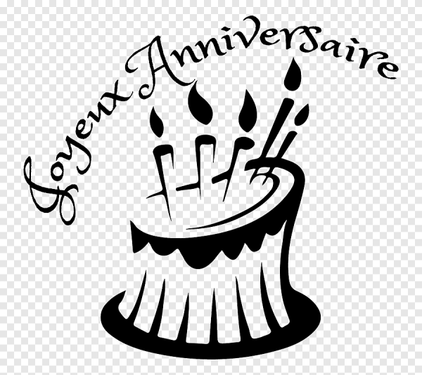 Наклейки чёрно белые торт