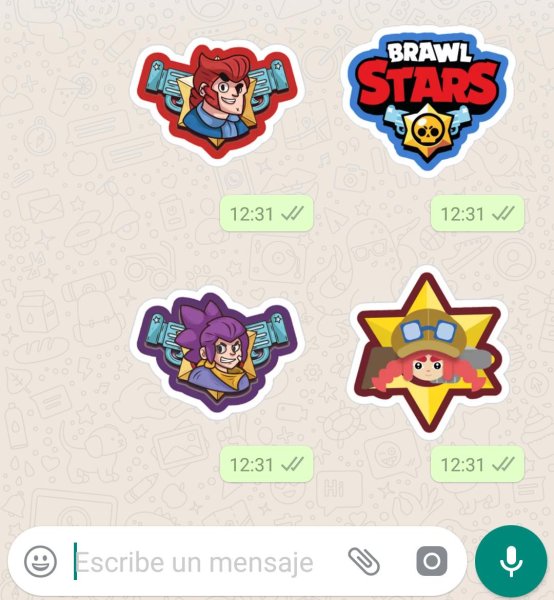 Наклейки с БРАВЛ СТАРСОМ