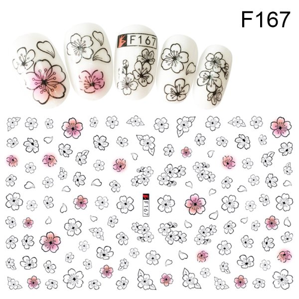 Малюсенькие наклейки для ногтей