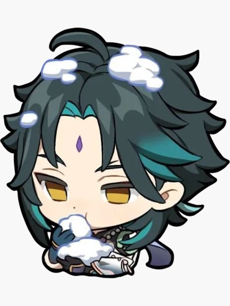 Сяо Чиби Стикеры