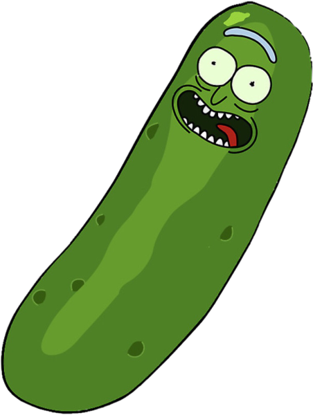 Pickle Rick вектор
