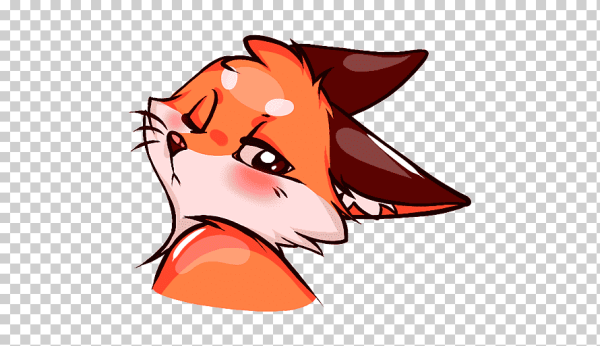 Стикеры Лисичка