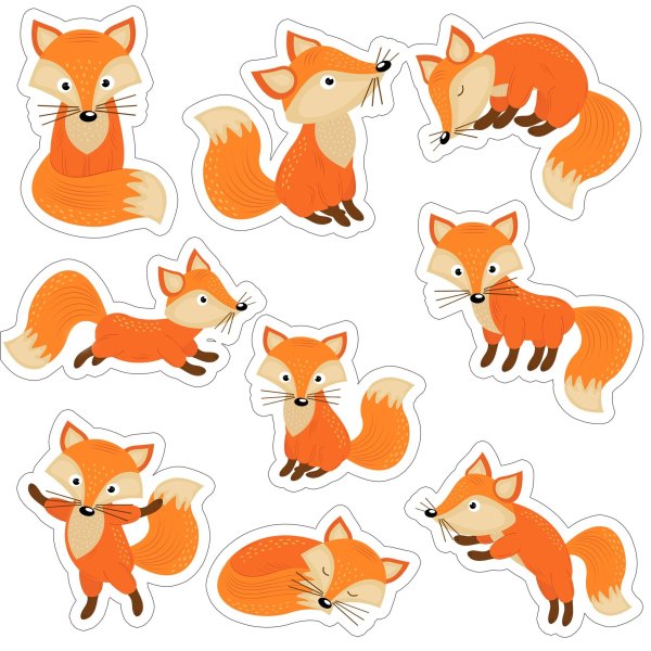 Наклейка - Лисичка