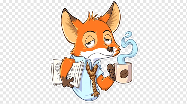 Стикеры лисы в телеграмме