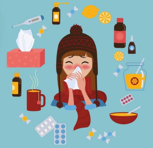 Болею простудой