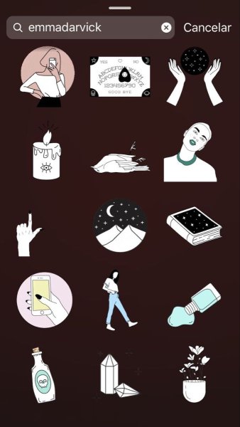 Стильные Стикеры для сторис