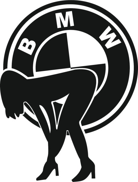 Наклейка BMW