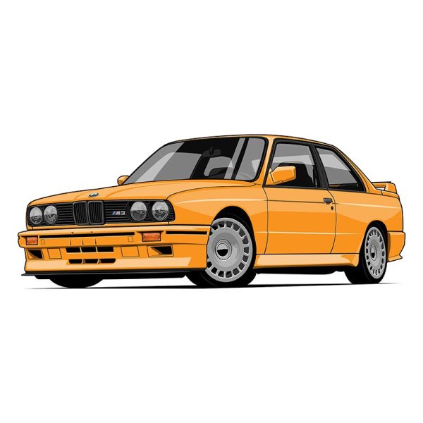 BMW e30 вектор