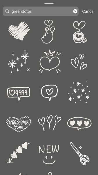 Иконки в пастельных тонах