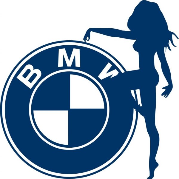 Наклейки на авто БМВ