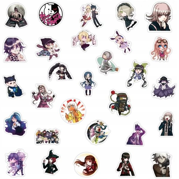 Наклейки Данганронпа