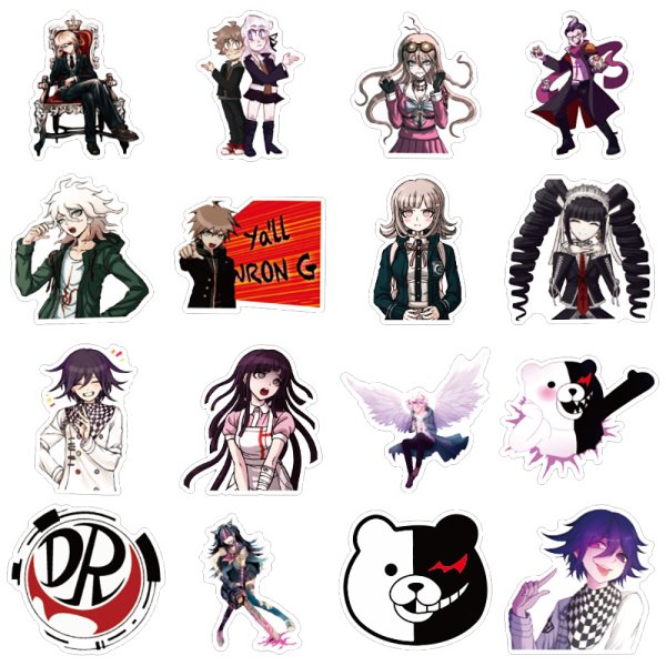 Стикеры Данганронпа