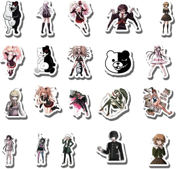 Наклейки Данганронпа v3