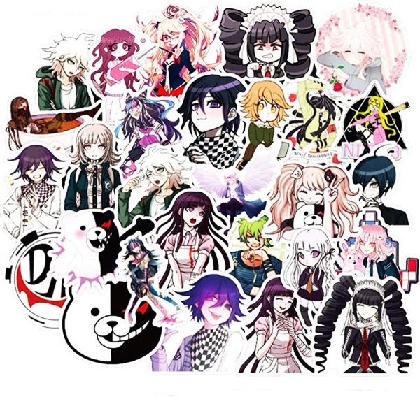 Наклейки Данганронпа v3