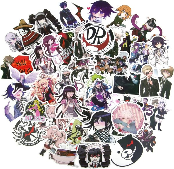 Иконки для приложений в стиле аниме Данганронпа