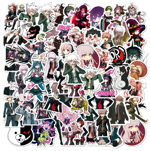 Наклейки аниме Данганронпа