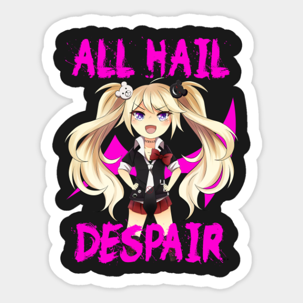 Наклейки Данганронпа Джунко