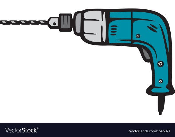 Дрель для детей вектор