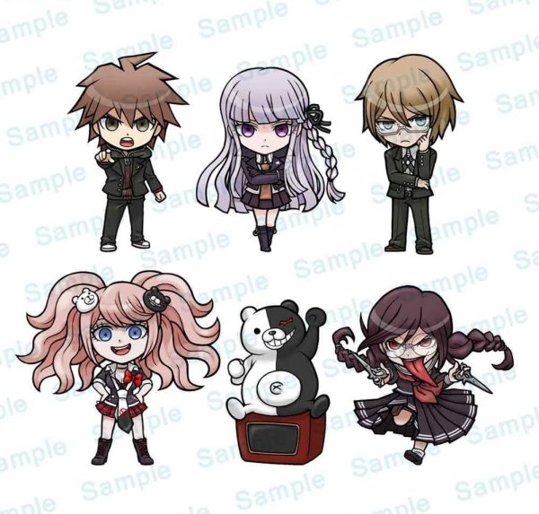 Danganronpa Стикеры для ватсап