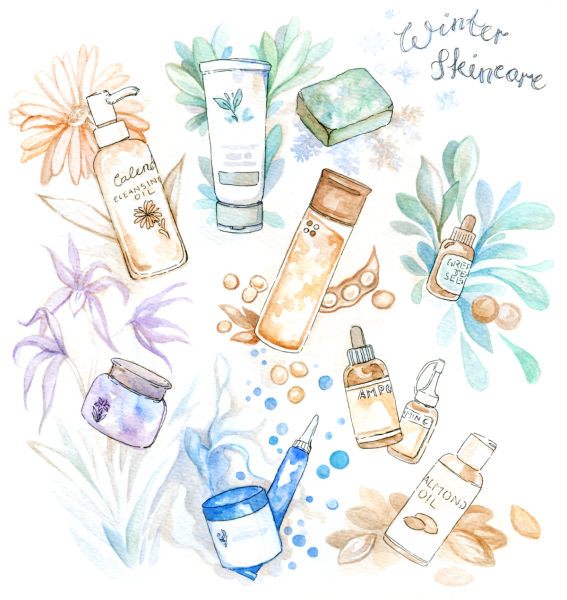 Косметика рисунок