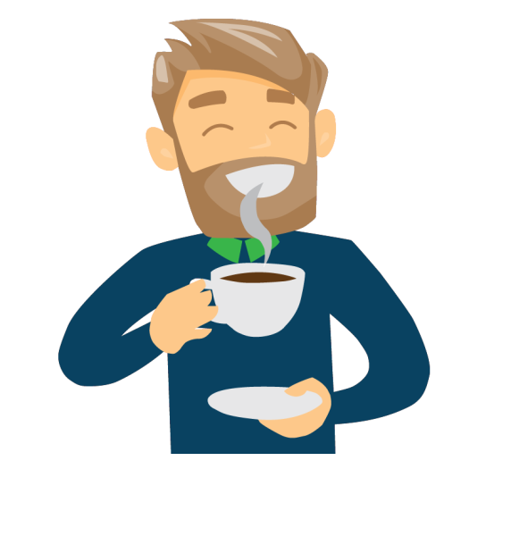 Мультяшный бизнесмен