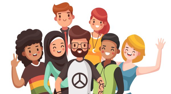 Человек палец вверх вектор