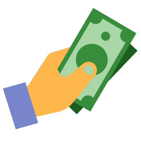 Наличные деньги иконка