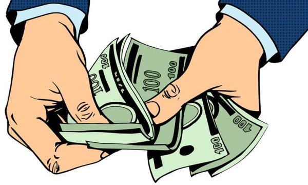 In/out наклейка