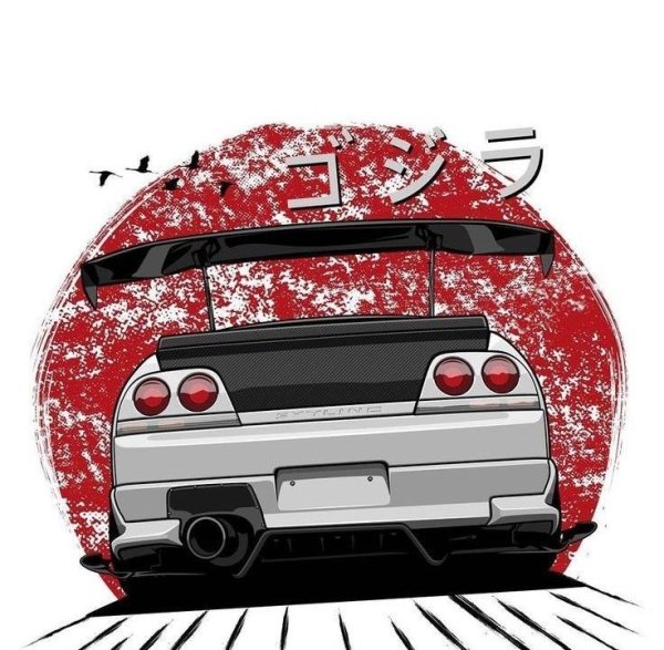Nissan Skyline r33 Art