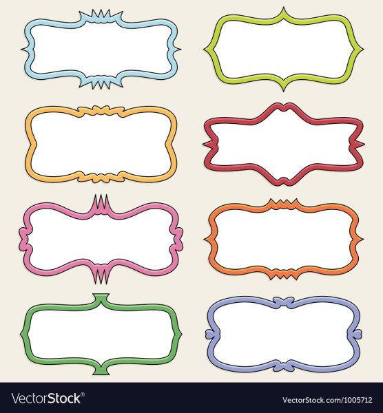 Рамка для подписи рисунка