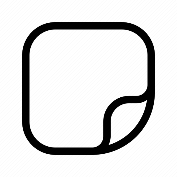 Векторный лист бумаги