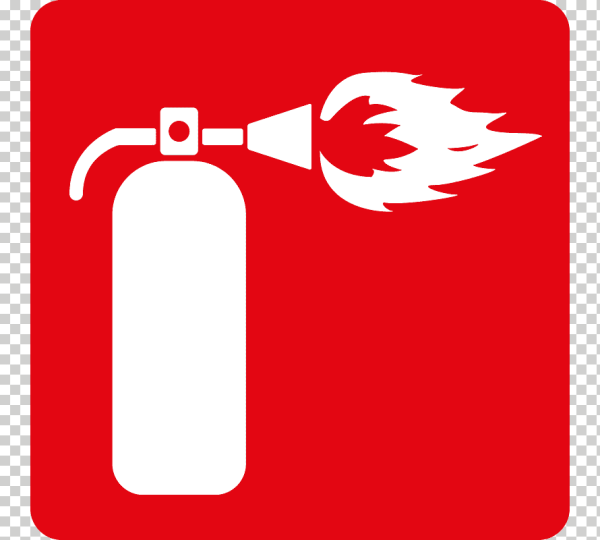 Пожарный знак "огнетушитель"