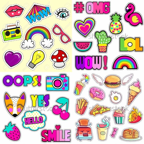 Красивые Стикеры для ежедневника