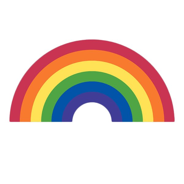 Наклейки Радуга