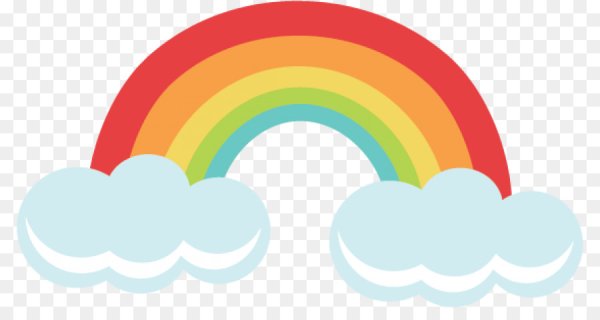 Радуга силуэт