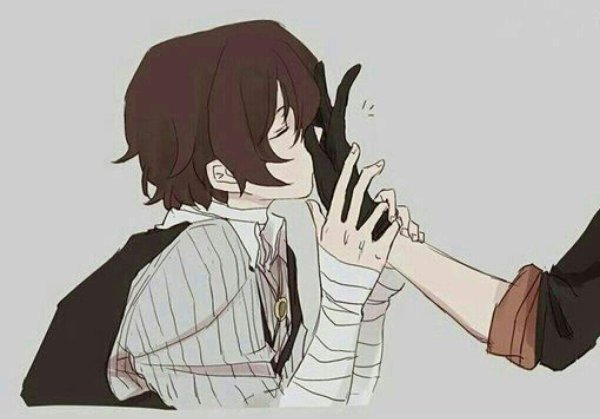 Дадзай Осаму в бинтах