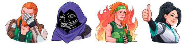 Valorant Стикеры PNG
