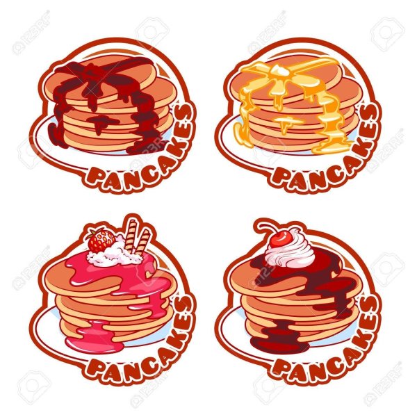 Блины наклейка