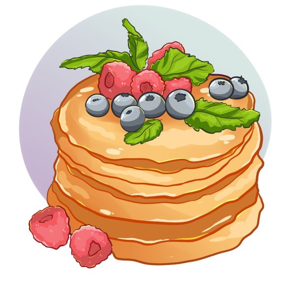 Масленица блины карандашом