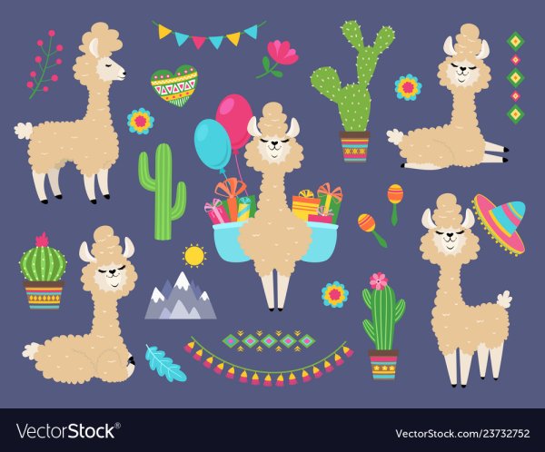 Лама пряжа лого