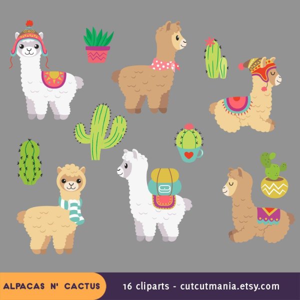 Каваи Юникорн лама