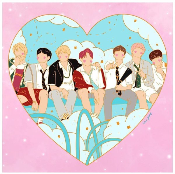 Стикеры k-Pop BTS