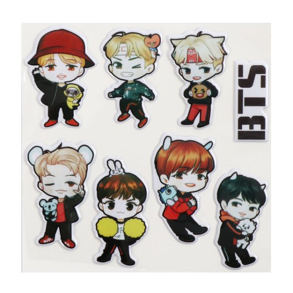 Наклейки БТС BTS