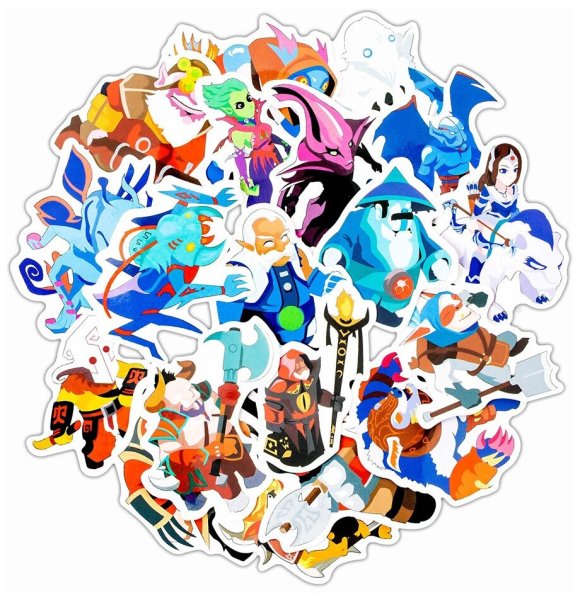 Наклейки дота 2