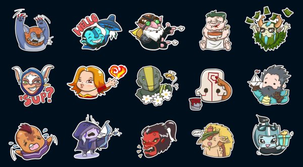 Стикеры от 2x2