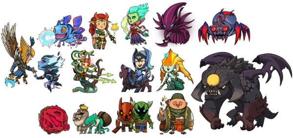 Дота 2 мини арт