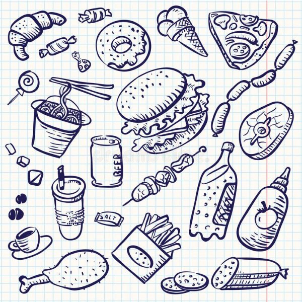 Еда Графика