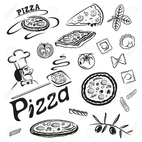 Эскизы мультяшных зверушек