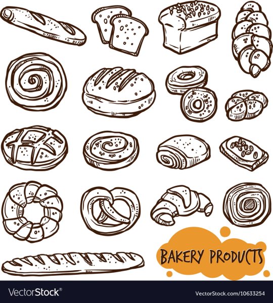 Макет-эскиз продуктов