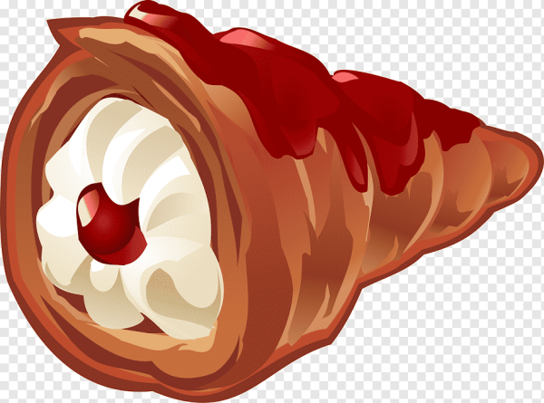 Шоколадный рулет на белом фоне